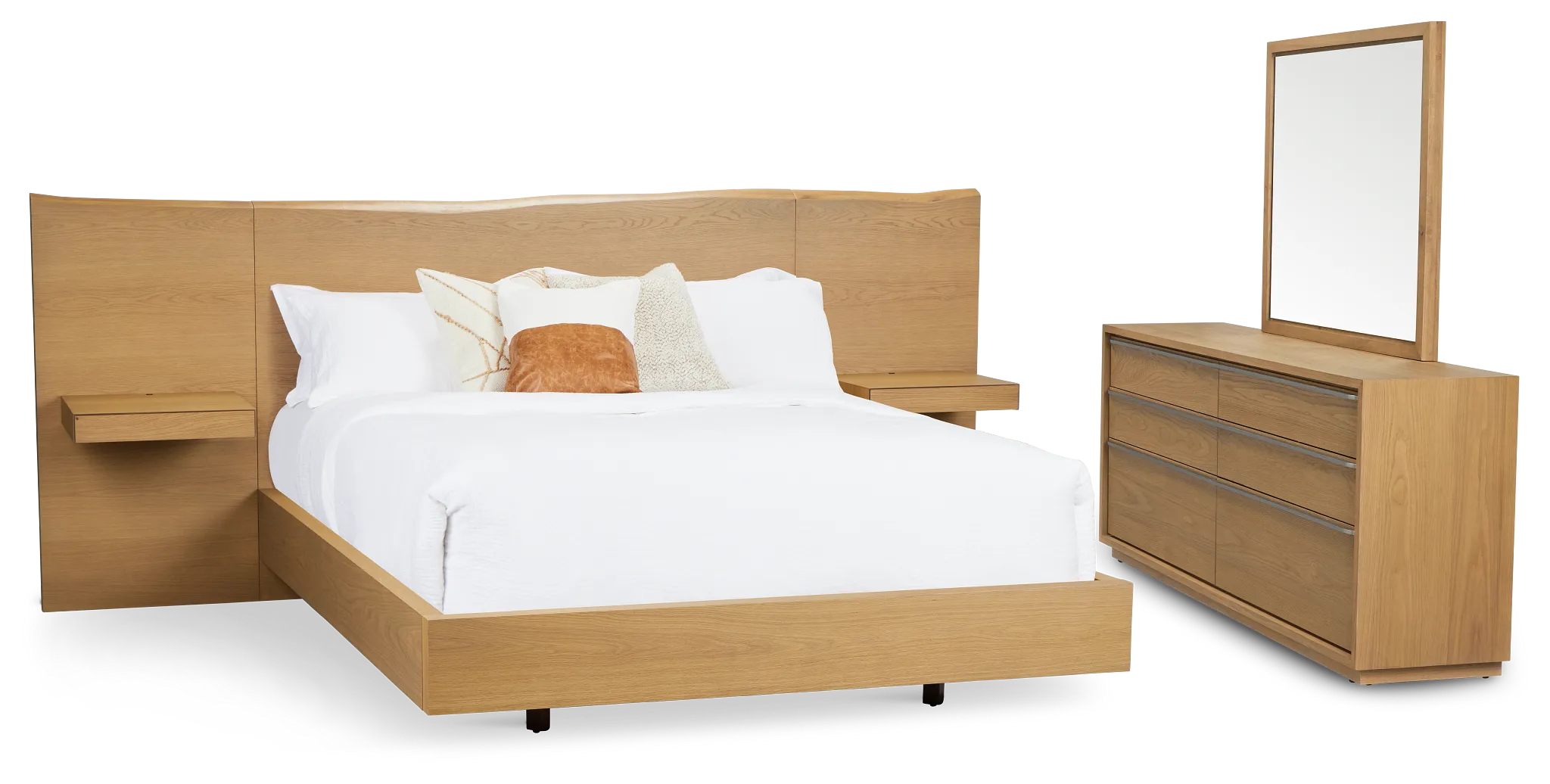 Haven Light Tone Spread Bedroom