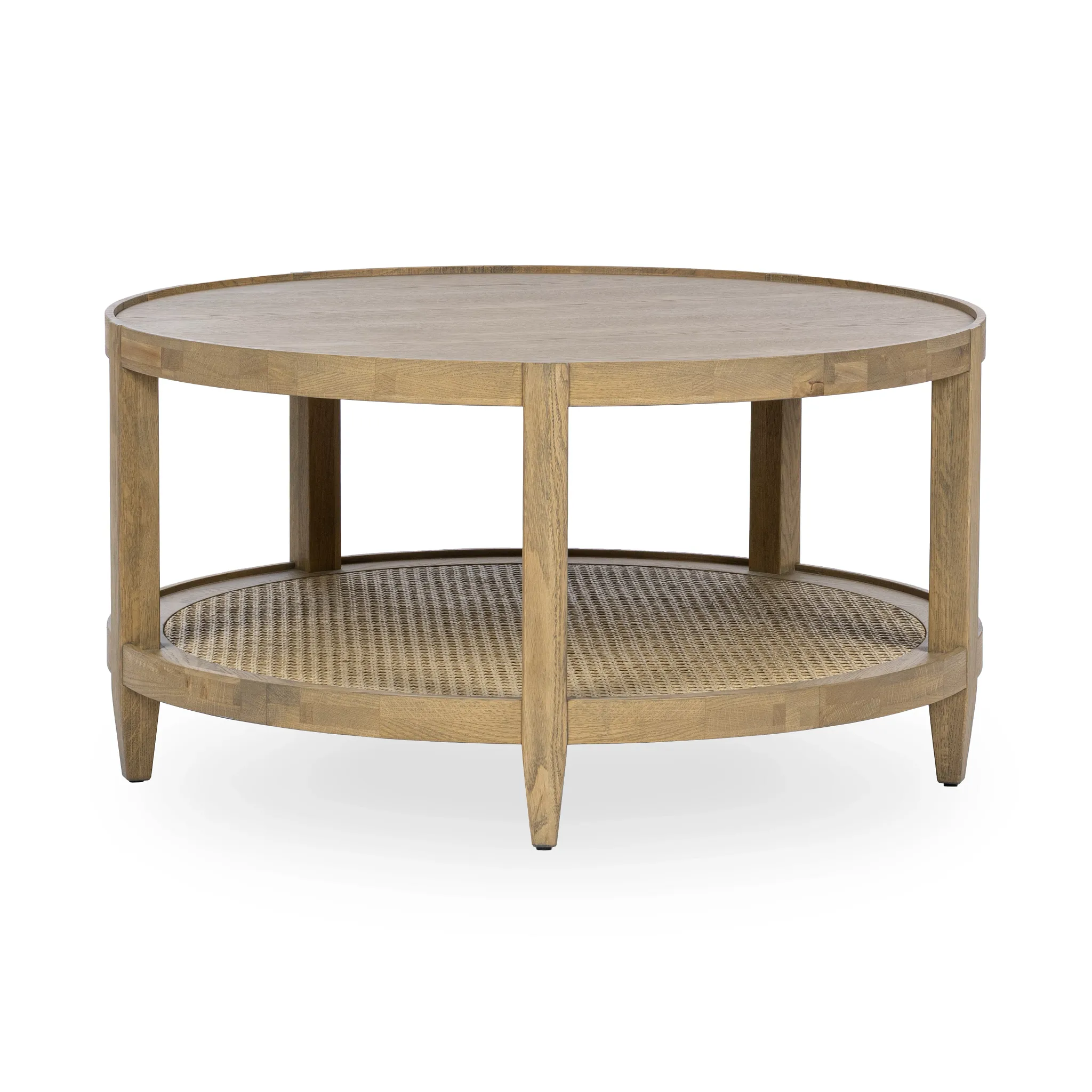 Booker Light Tone Round Coffee Table