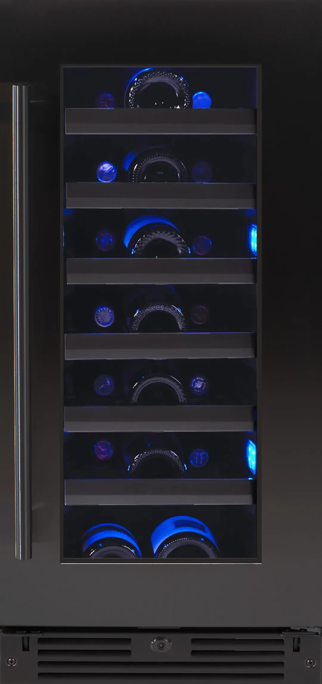 Xo Appliance 15 Series Wine Cooler Black Rt Hinge Wine Cooler
