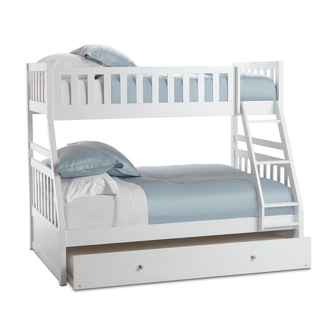 Oakley White Trundle Bunk Bed (0)
