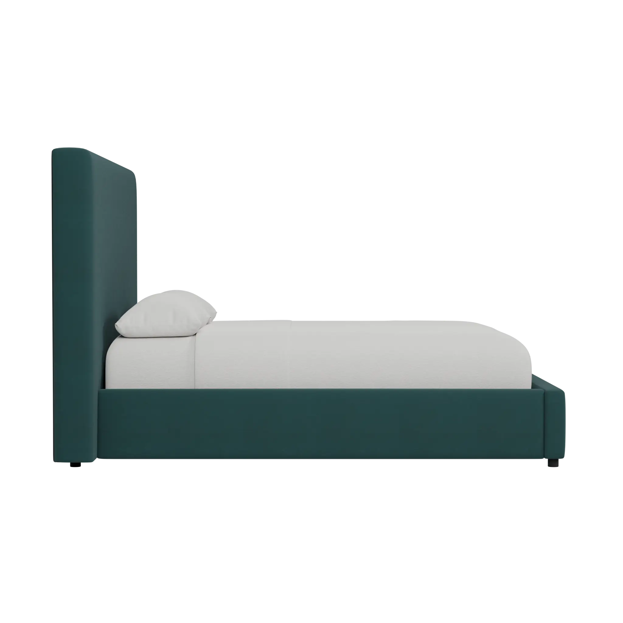 Grayton Joya Green 54" Upholstered Platform Bed Grayton Joya Green 54" Upholstered Platform Bed
