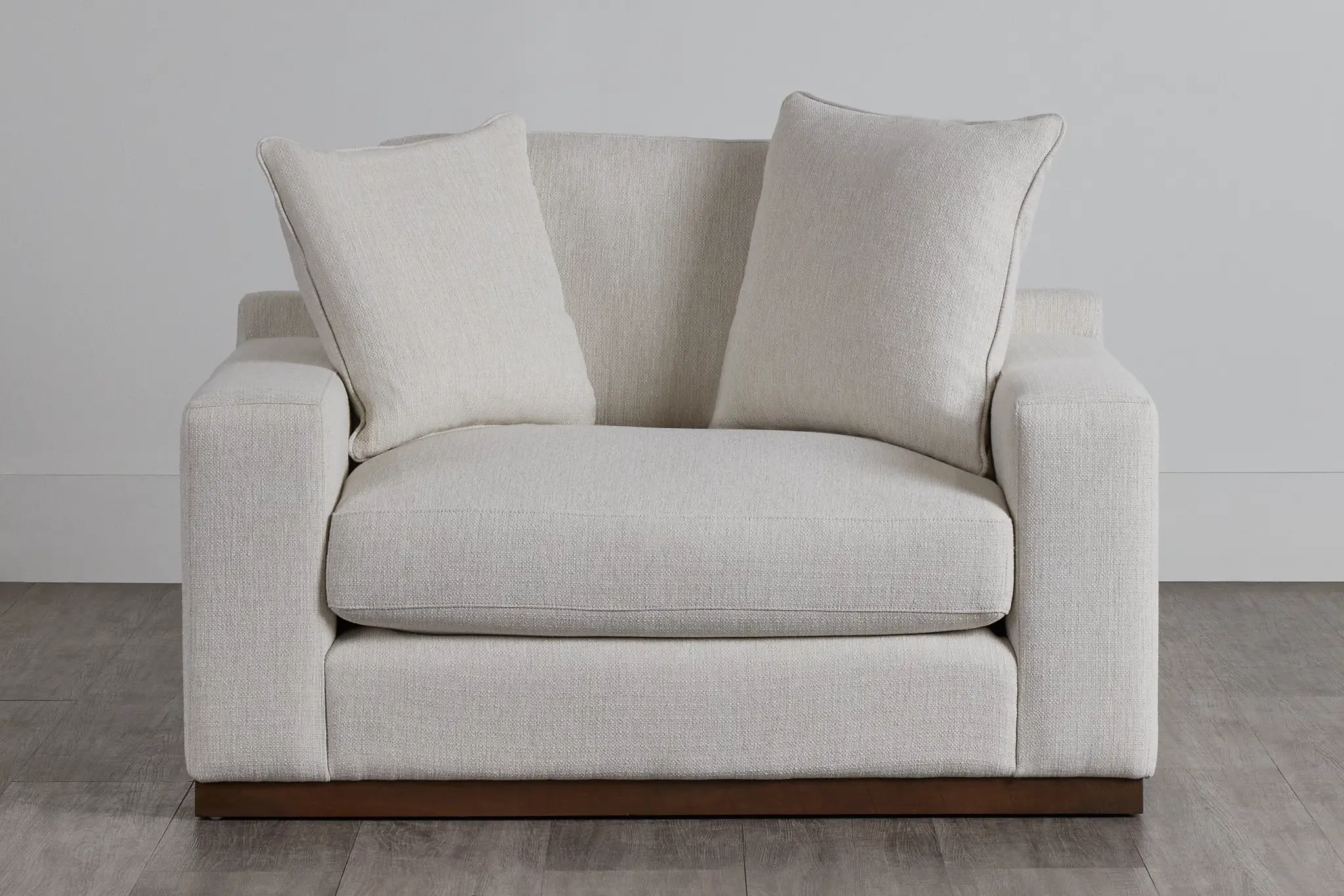 Mckenzie White Fabric Chair Mckenzie White Fabric Chair
