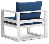 Lisbon Gray Aluminum Chair