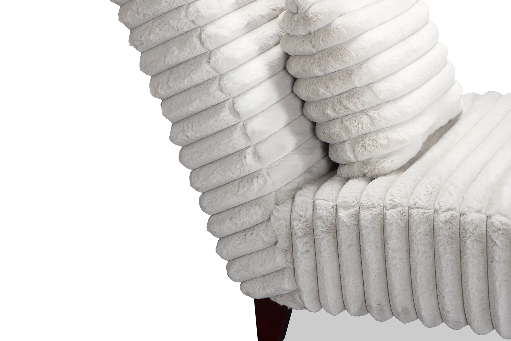 Kylie Light Gray Fabric Chaise Kylie Light Gray Fabric Chaise