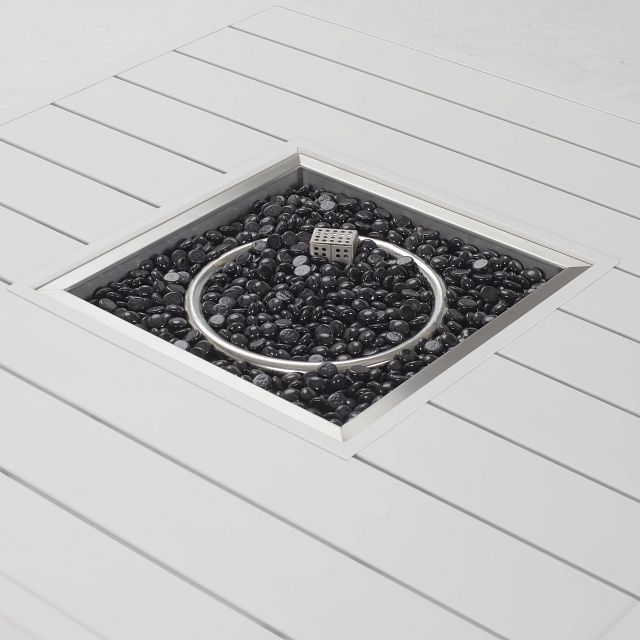 Linear White Square Fire Pit (7)