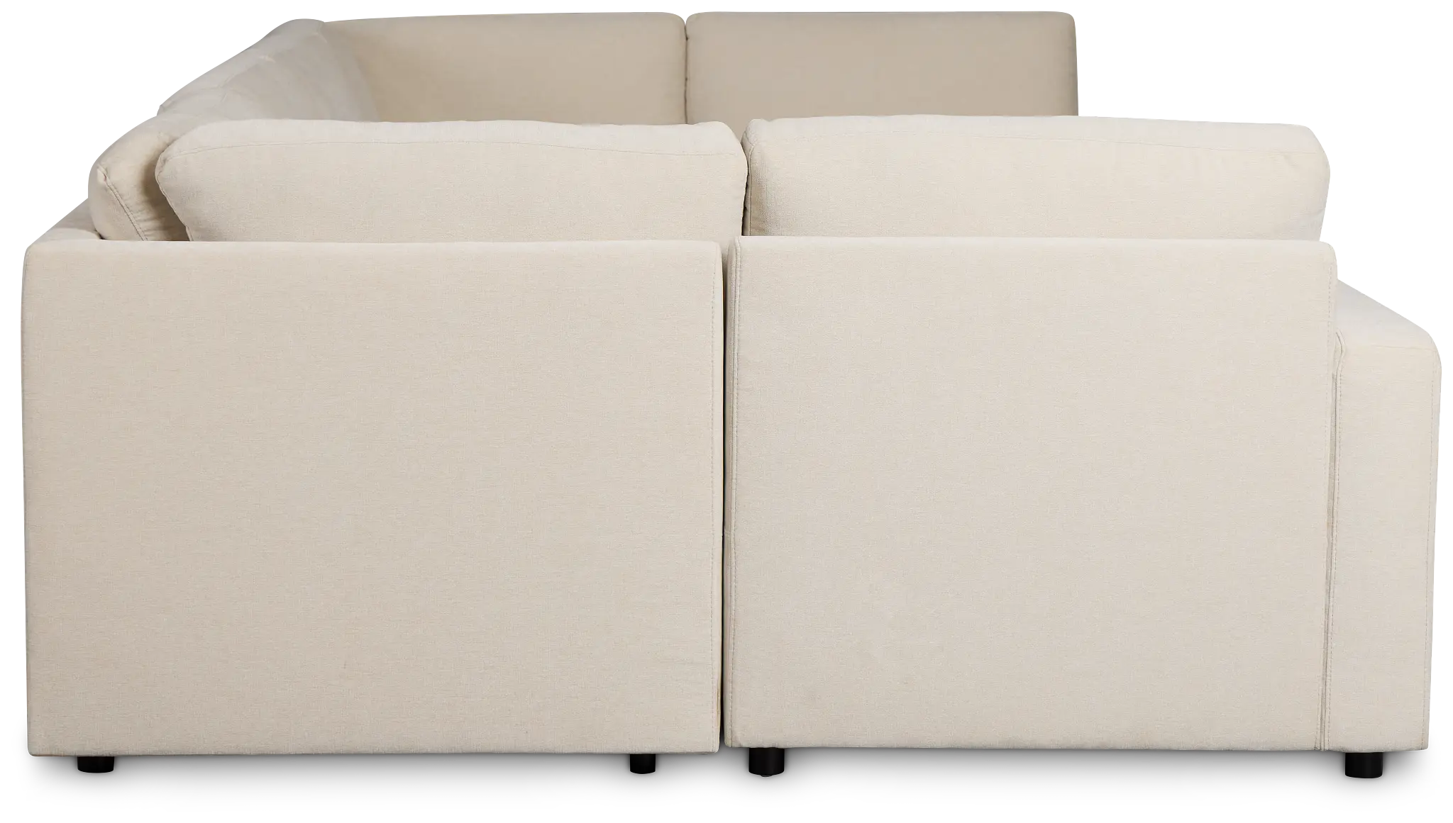 Addie Beige Fabric 8-piece Pit Storage Sectional Addie Beige Fabric 8-piece Pit Storage Sectional