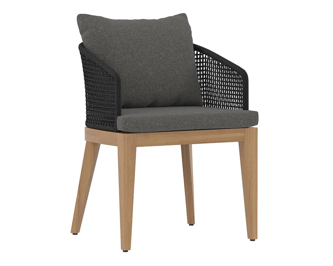 Ukiah Black Dk Gray Cushioned Arm Chair Ukiah Black Dk Gray Cushioned Arm Chair