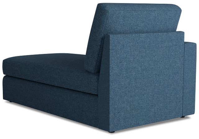 Citymod Blue Fabric Left Chaise