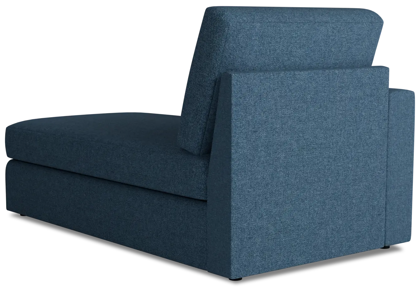 Citymod Blue Fabric Left Chaise Citymod Blue Fabric Left Chaise