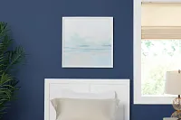 Calmi White Framed Wall Art