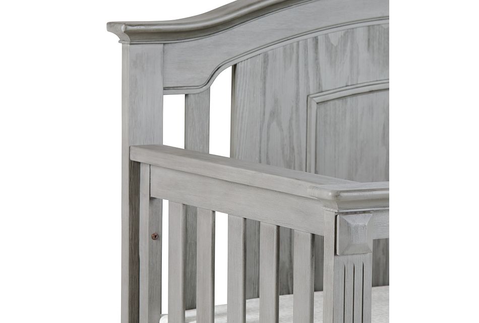 Willowbrook2 Gray 4in1 Crib