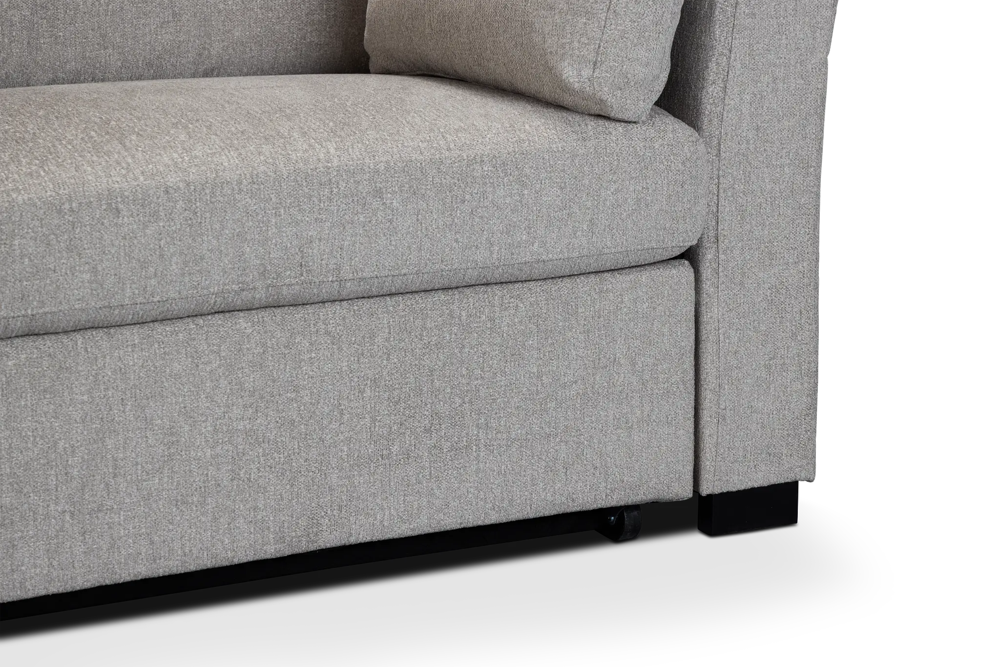 Amber Light Gray Chair Pull-up Sleeper Amber Light Gray Chair Pull-up Sleeper