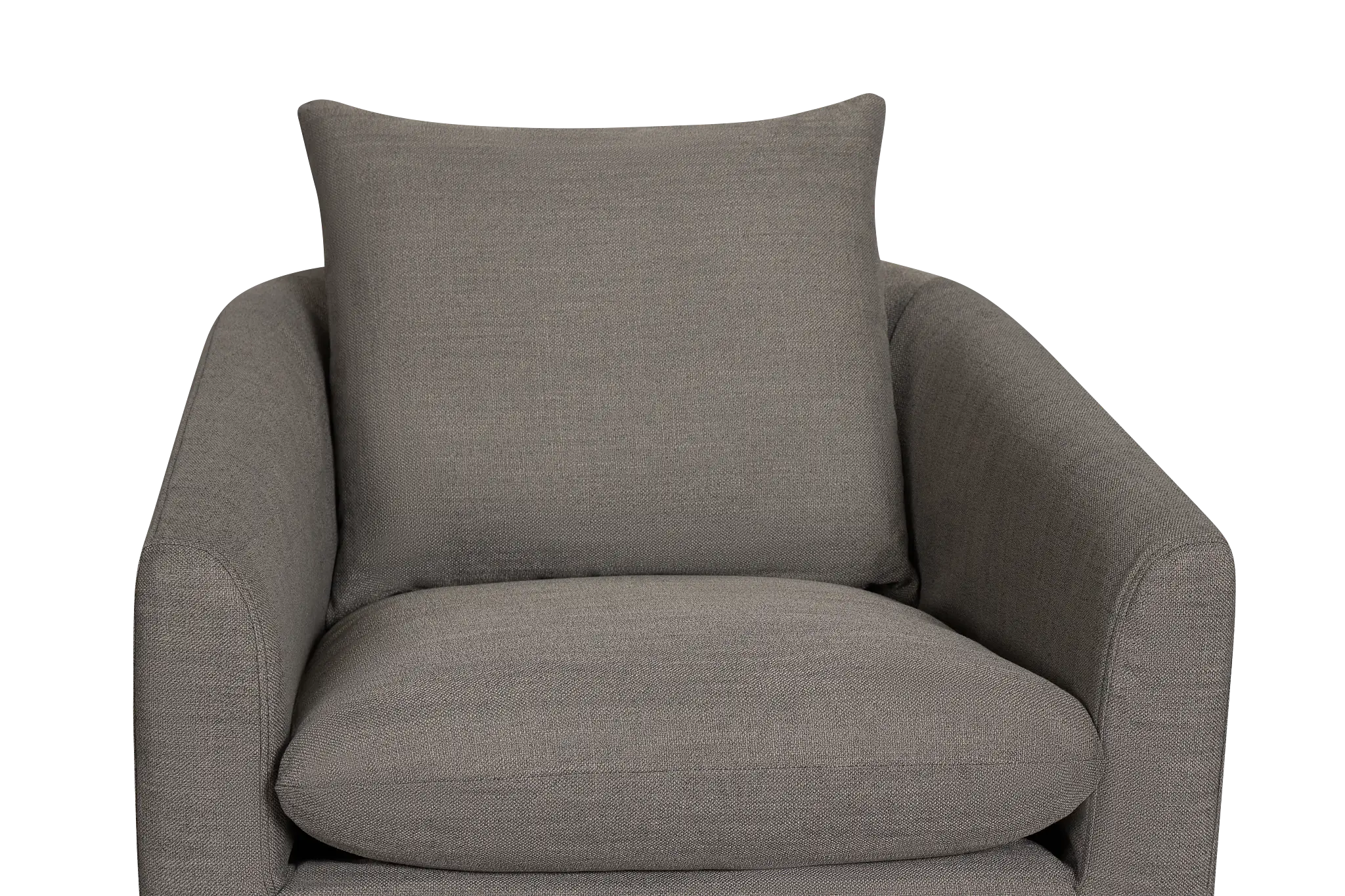 Willow Gray Fabric Swivel Chair Willow Gray Fabric Swivel Chair