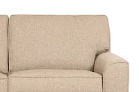 Sinclair Brown Fabric Innerspring Sleeper