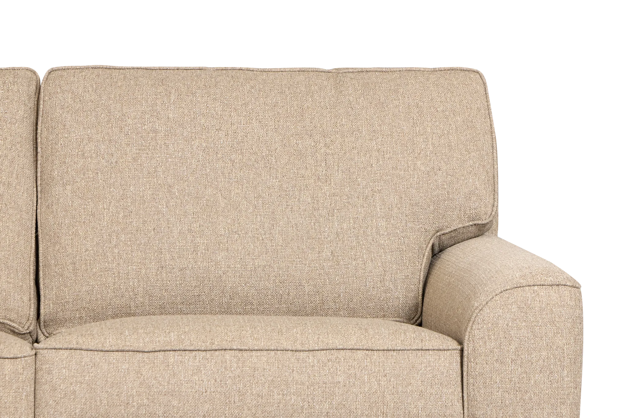 Sinclair Brown Fabric Innerspring Sleeper