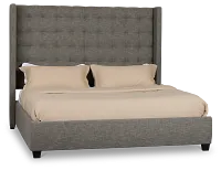 Chatham Gray High Platform Bed