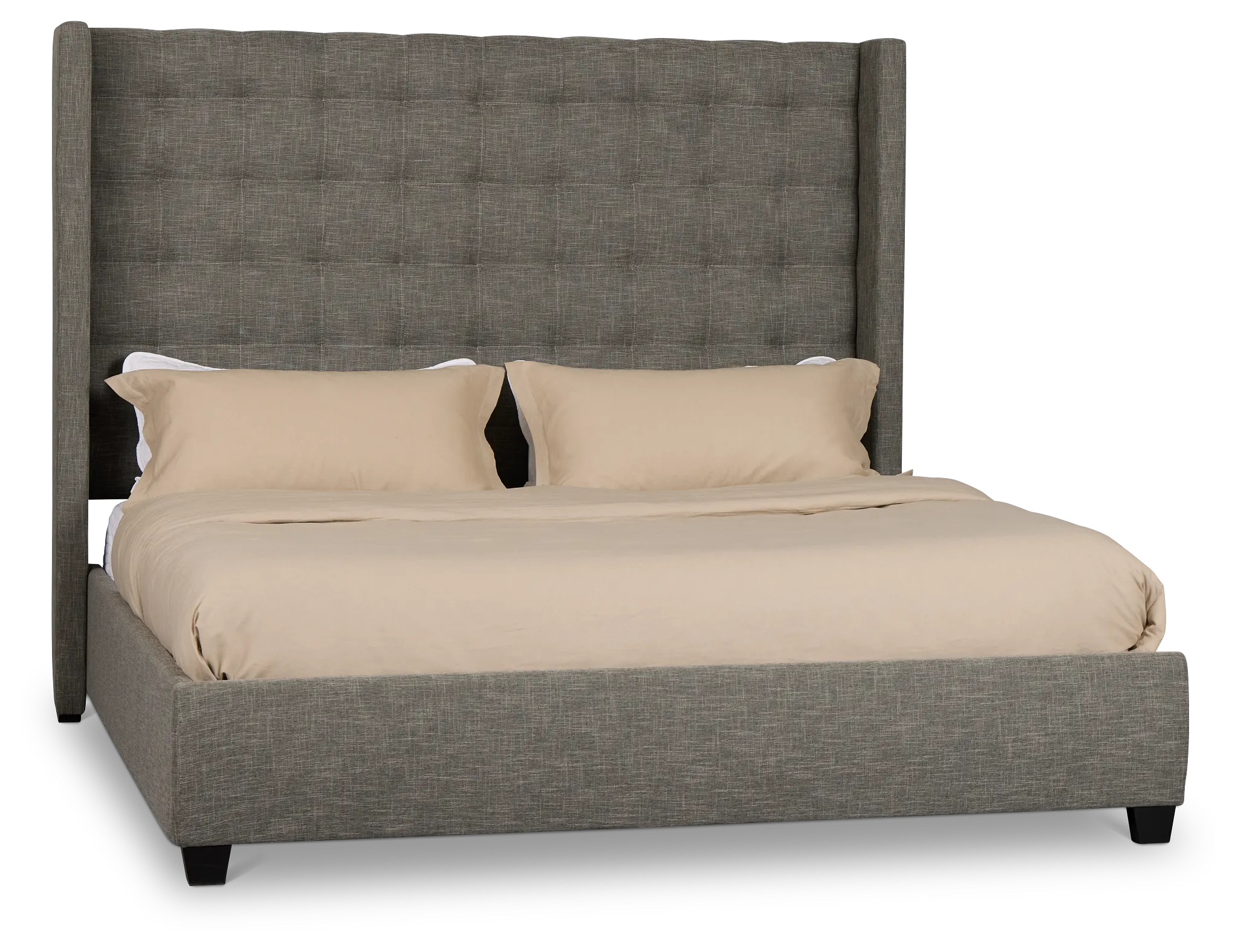 Chatham Gray High Platform Bed
