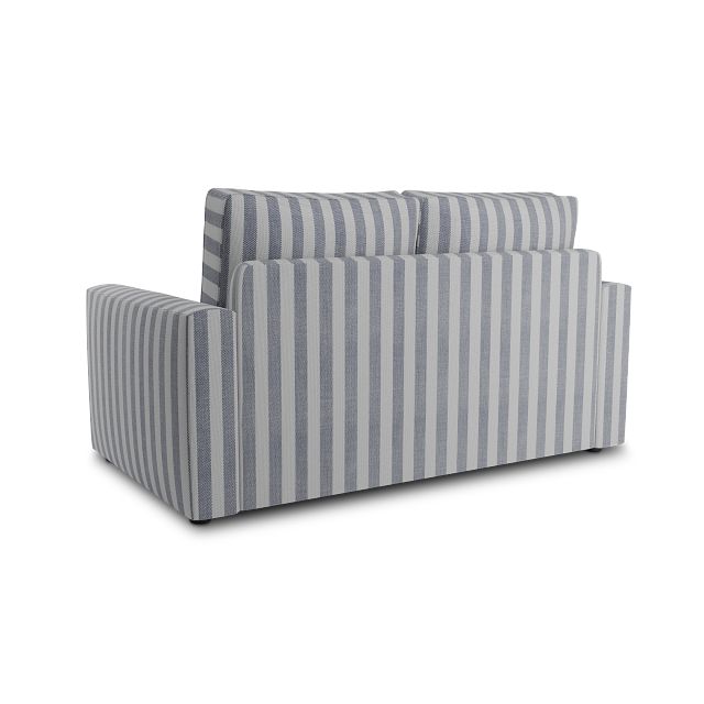 Siesta Sea Lane Dark Blue Fabric Innerspring Sleeper