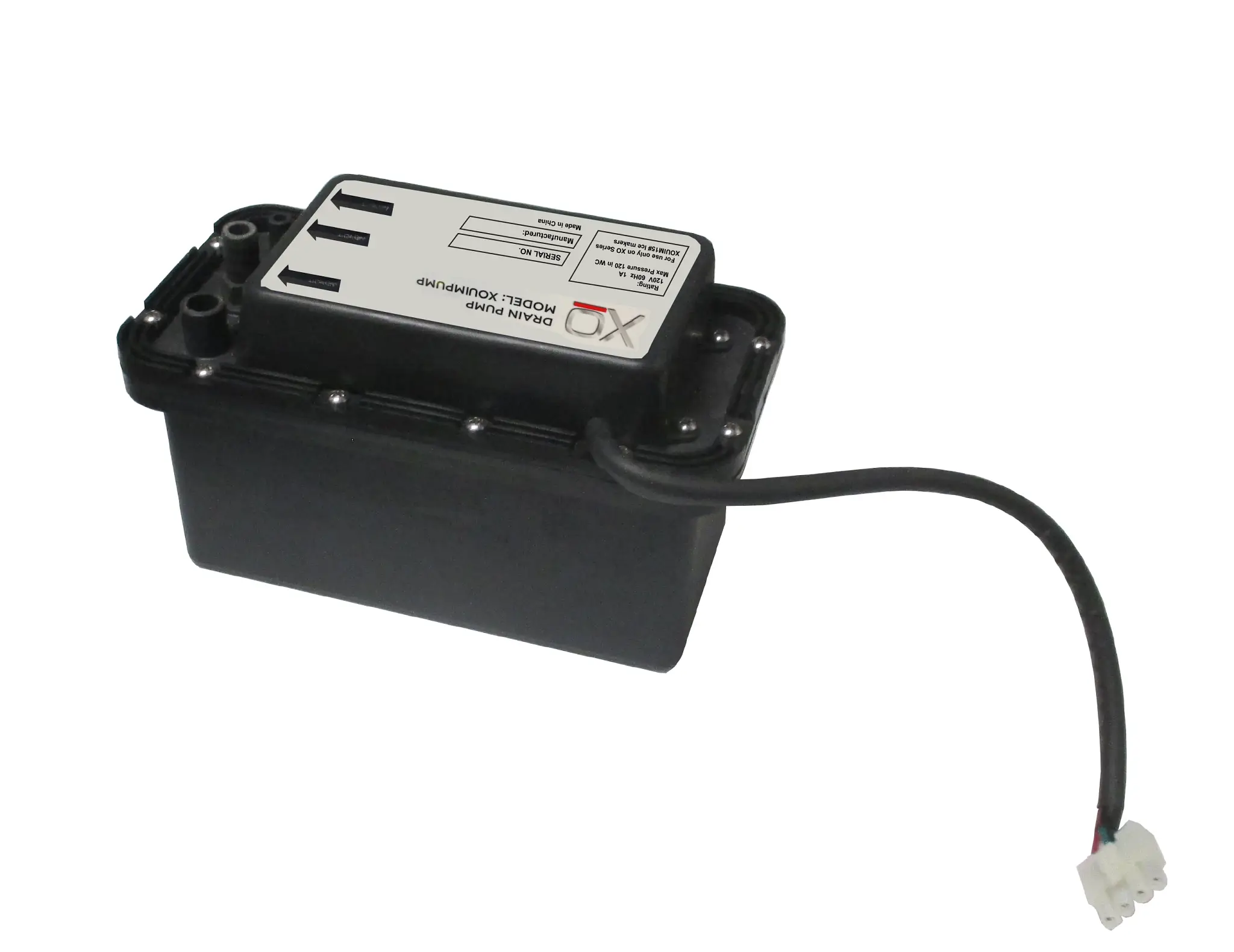 Xo Appliance 15 Series Gourmet Ice Maker Stainless Steel Drain Pump Xo Appliance 15 Series Gourmet Ice Maker Stainless Steel Drain Pump