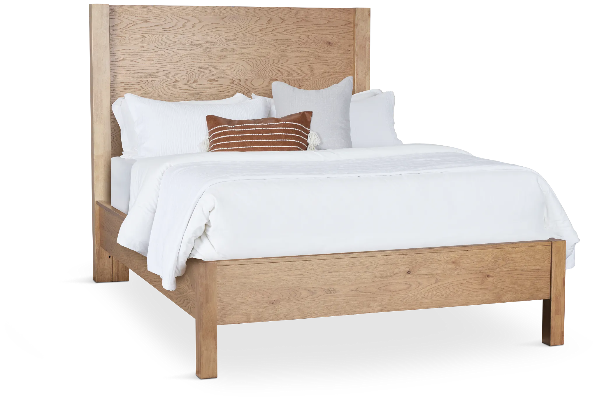 Tahoe Light Tone Panel Bed