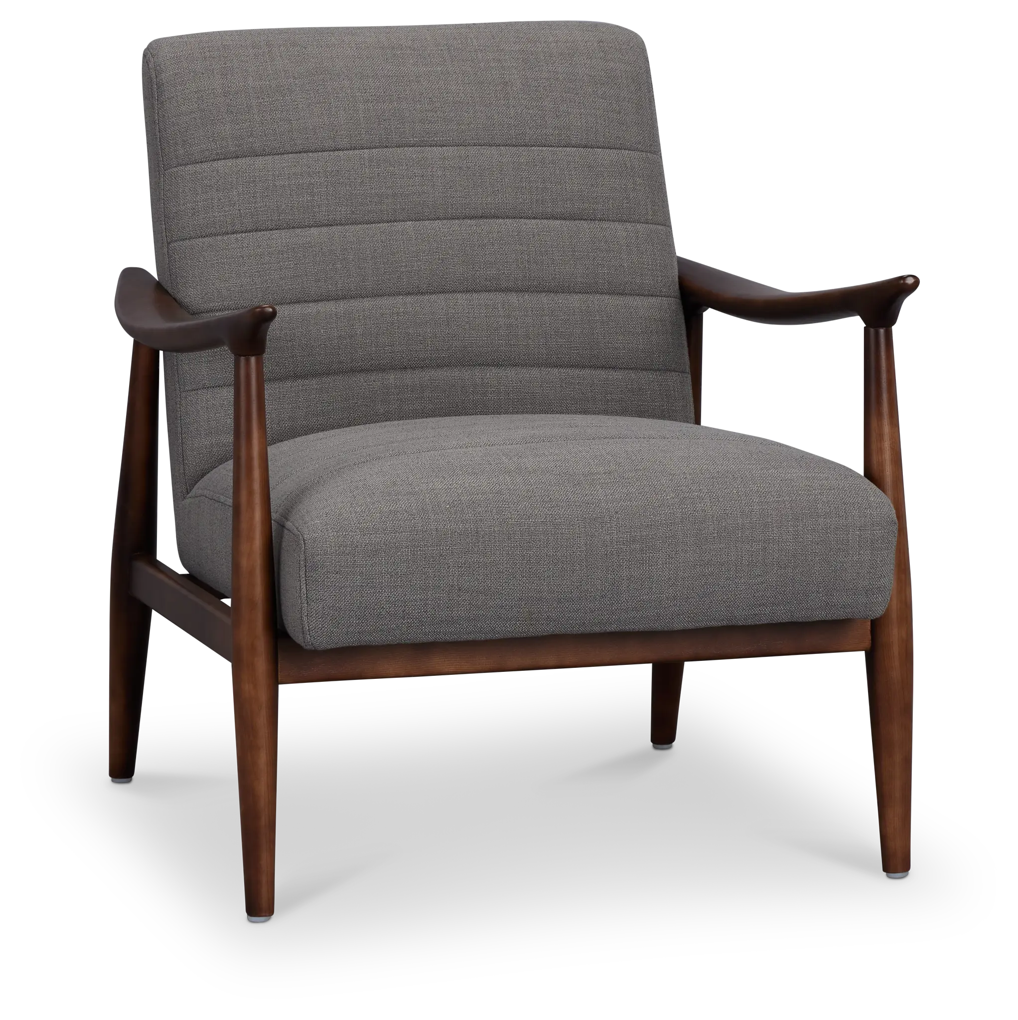 Gerry Dark Gray Fabric Accent Chair Gerry Dark Gray Fabric Accent Chair