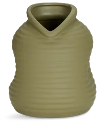 Orla Dark Green Medium Vase