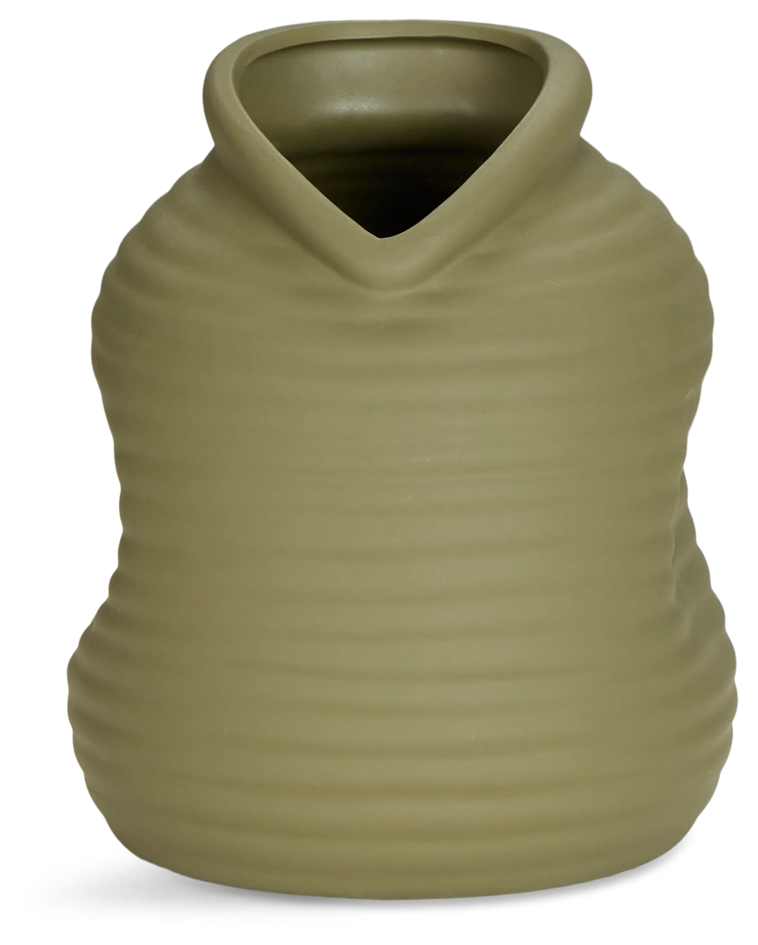 Orla Dark Green Medium Vase