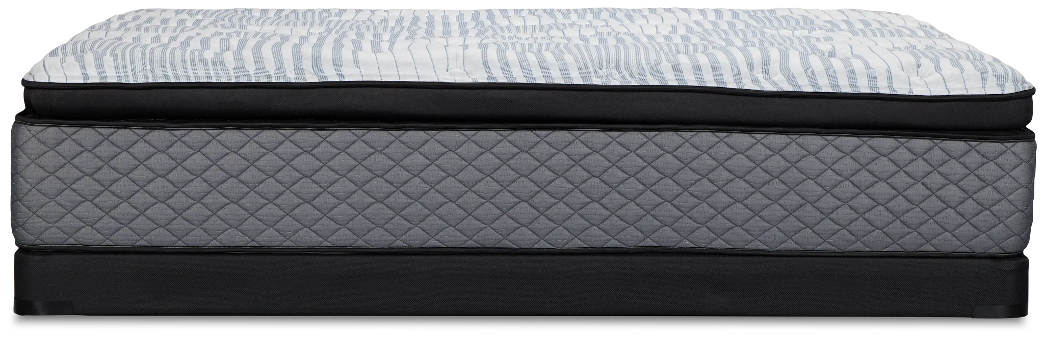 Kevin Charles By Sealy Signature Ultra Plush Low-profile Mattress Set