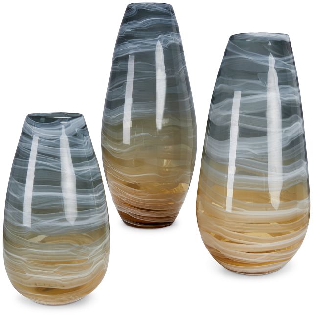 Marisola Orange Medium Vase
