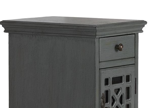 Alexis Dark Gray Small Cabinet