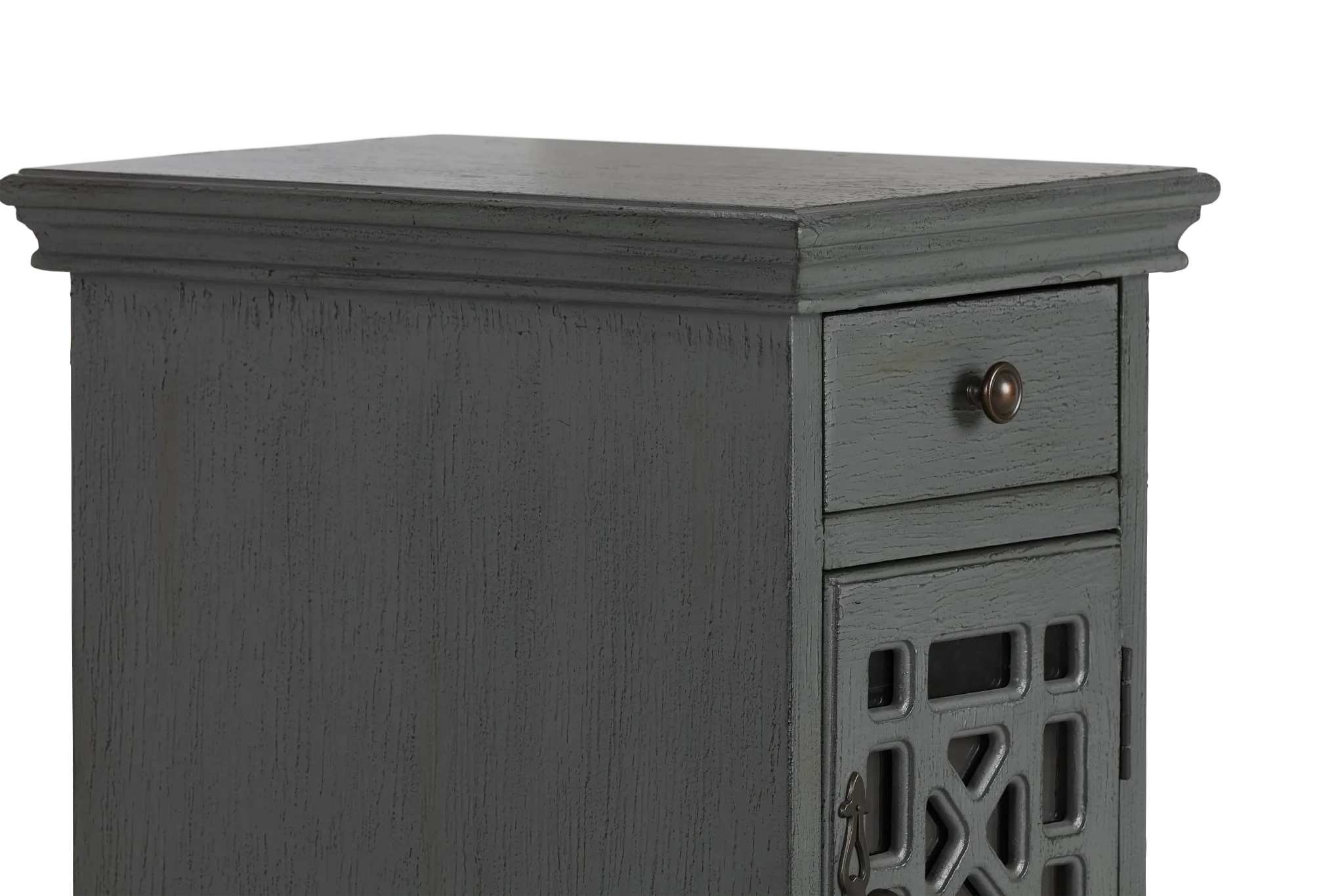 Alexis Dark Gray Small Cabinet