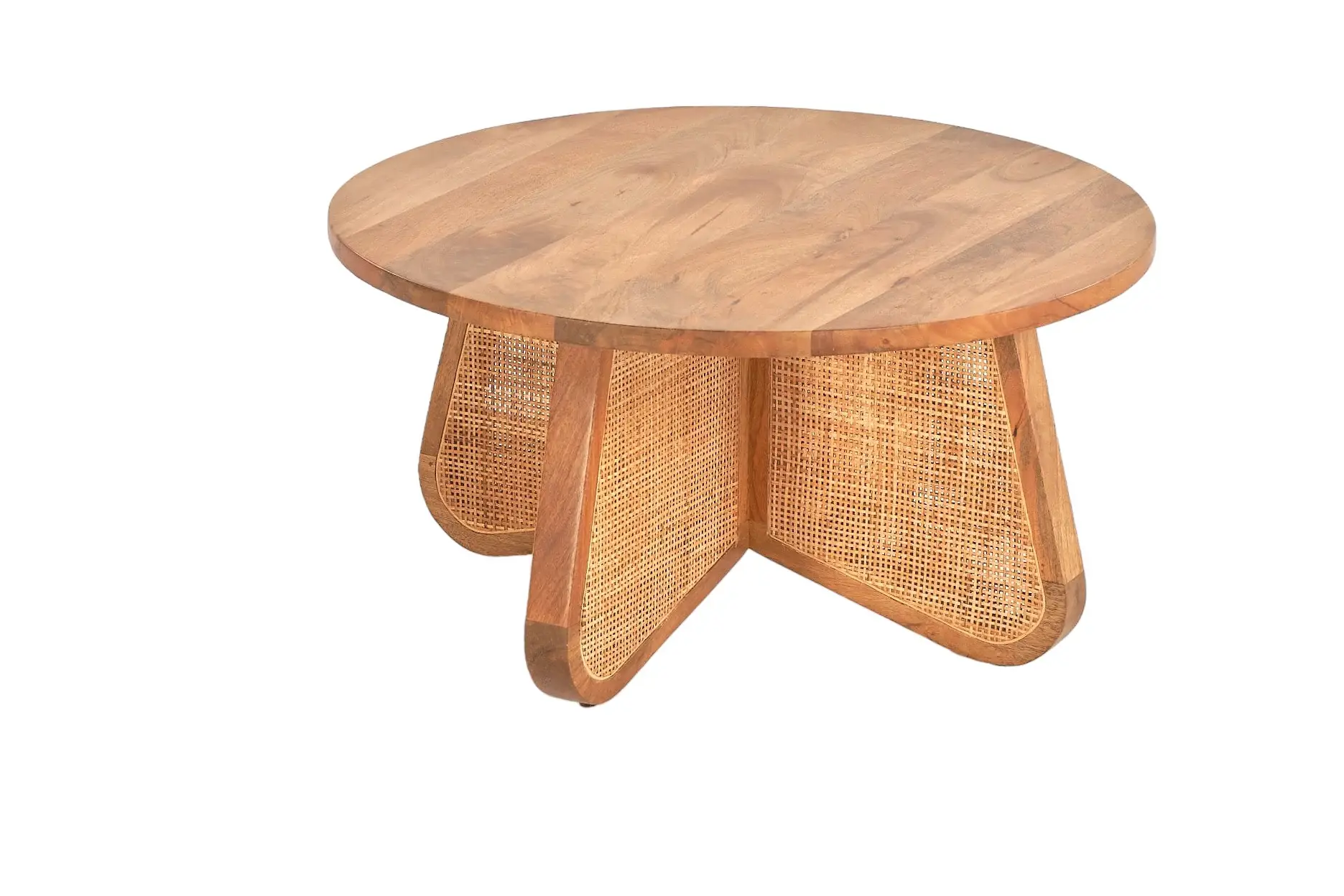 Marli Mid Tone Round Coffee Table Marli Mid Tone Round Coffee Table