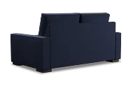 Edgewater Peyton Dark Blue Loveseat
