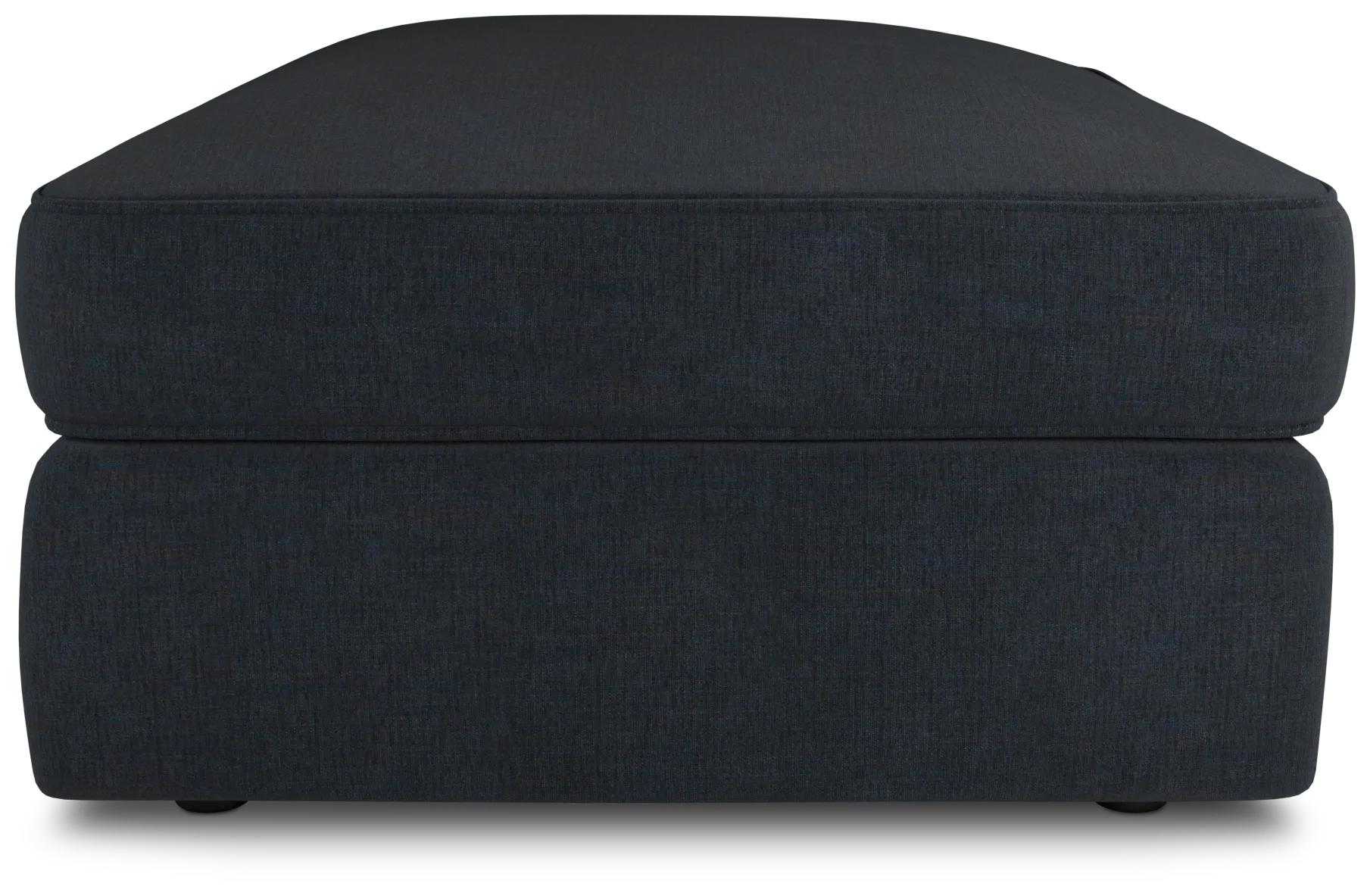 Siesta Victory Dark Blue Fabric Ottoman