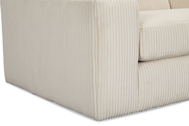 Charlie Ivory Fabric Chair