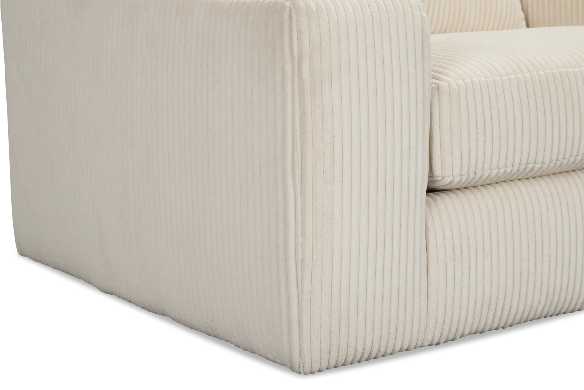 Charlie Ivory Fabric Chair