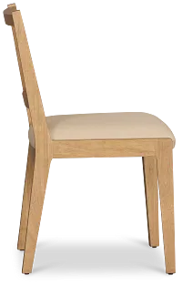 Pacific Light Tone Woven Upholstered Side Chair