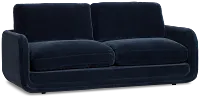 Jules Dark Blue Velvet Sofa