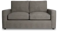Siesta Victory Gray Fabric Loveseat