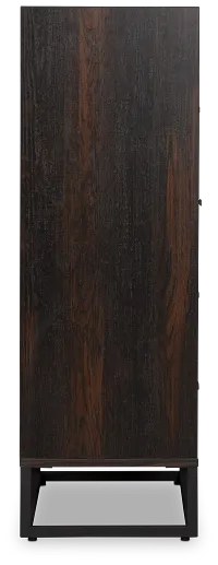 Perry Dark Tone Stone Media Chest