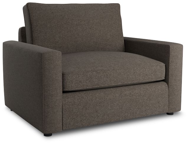 Siesta Elite Brown Fabric Memory Foam Sleeper