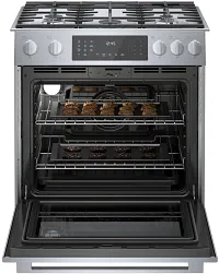 Benchmark Black 30" Dual Fuel Range