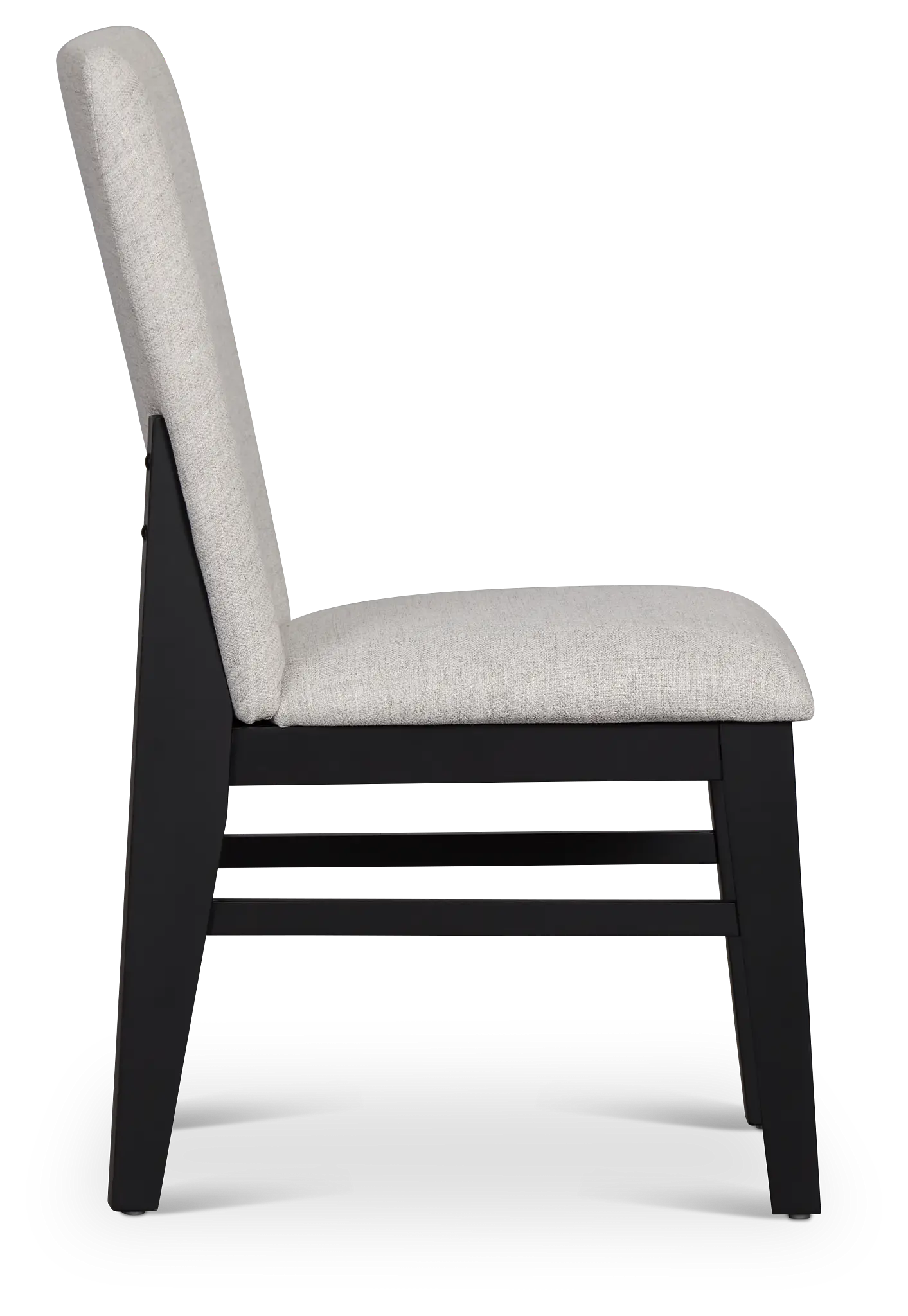 Riverdale Black Upholstered Side Chair Riverdale Black Upholstered Side Chair