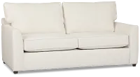 Tate Light Beige Fabric Memory Foam Sleeper