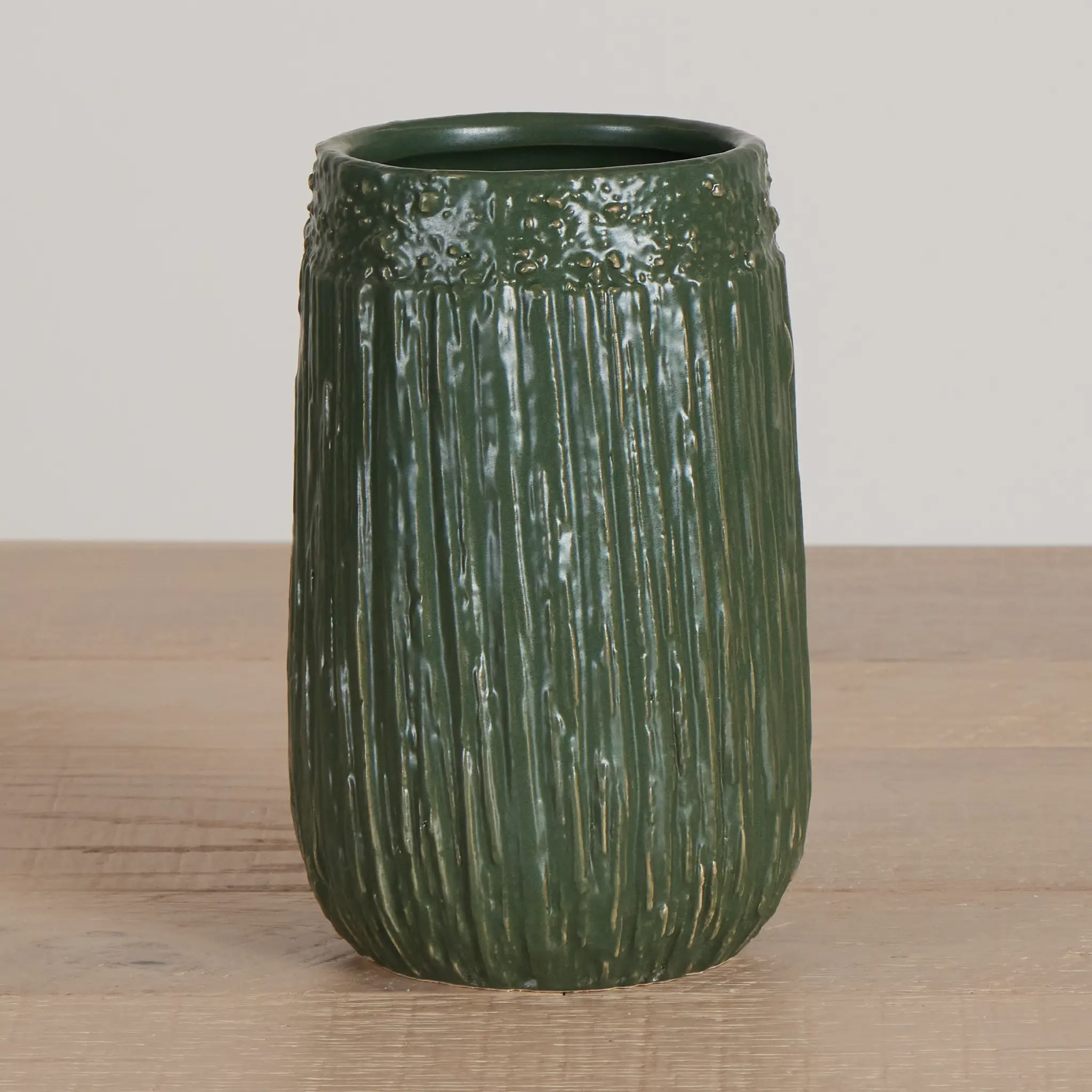 Birk Dark Green Small Vase Birk Dark Green Small Vase