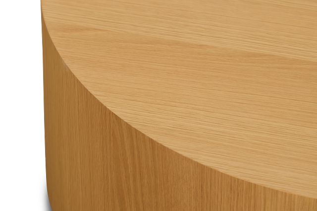 Lexie Light Tone Round Coffee Table