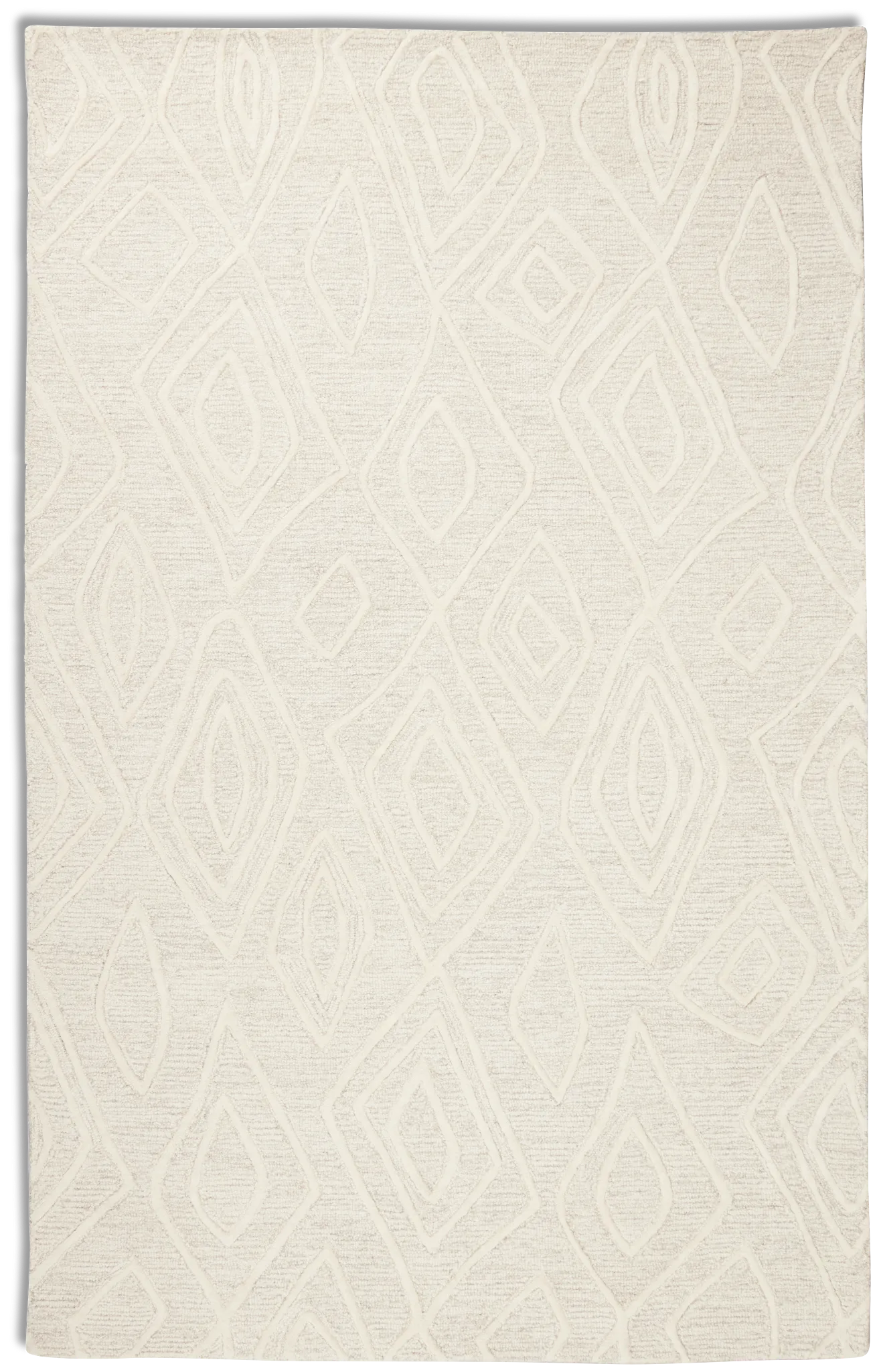 Biali Ivory 5x8 Area Rug