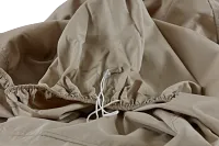 Khaki Rectangular Fire Pit Outdoor Cover