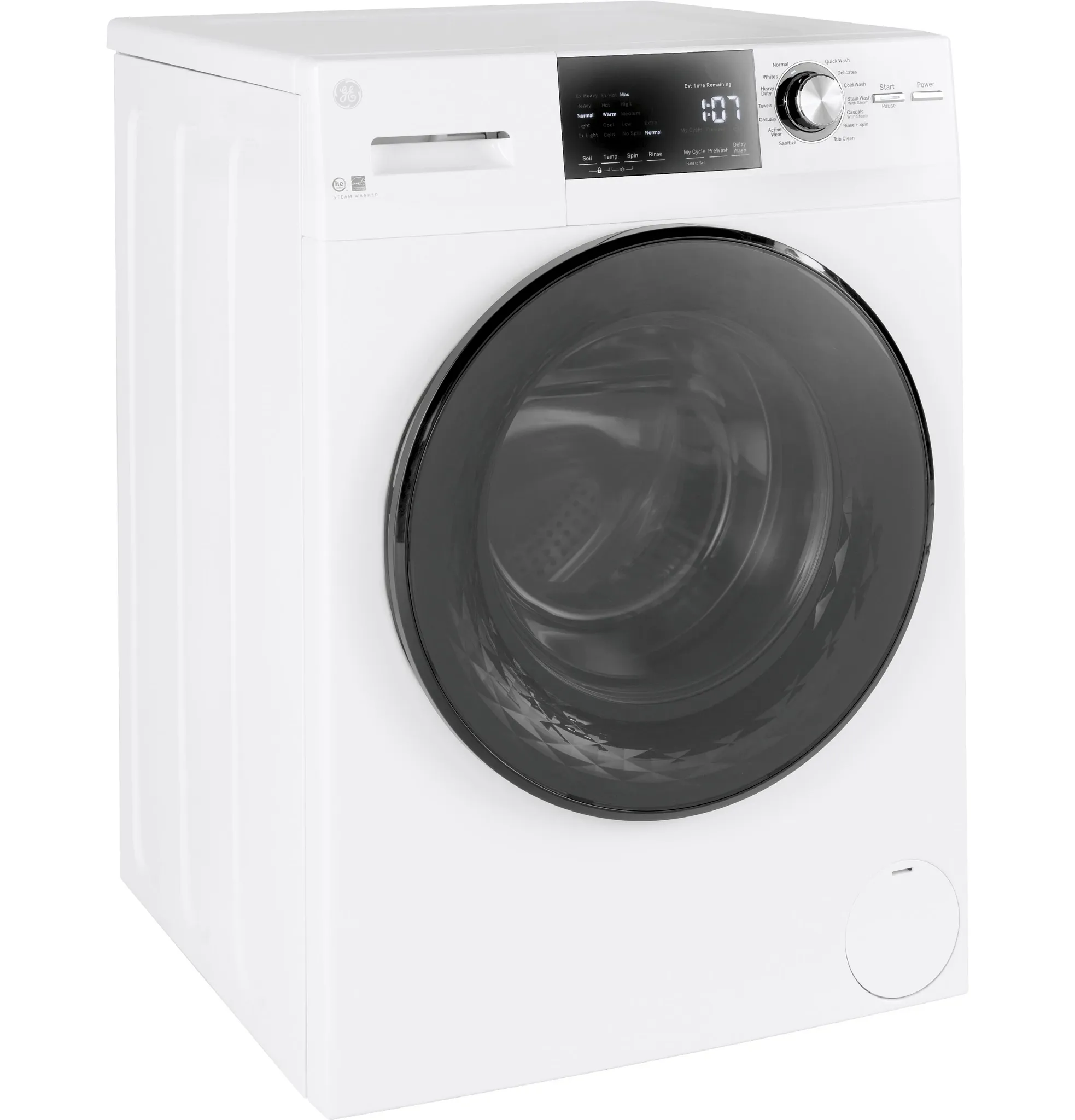 Ge 148 Series White Front Load Washer