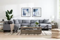 Madden Light Tone End Table